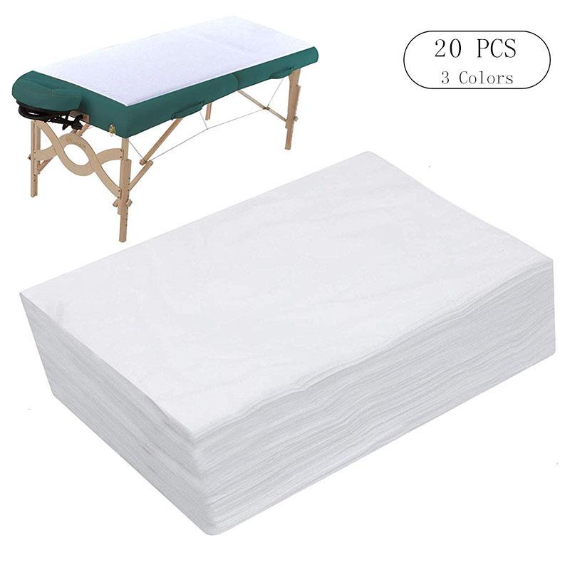10/20 Chiếc Spa Ga Giường Dùng Một Lần Massage Ga Trải Giường Chống Thấm Nước Bao Vải Không Dệt, 180X80 CM