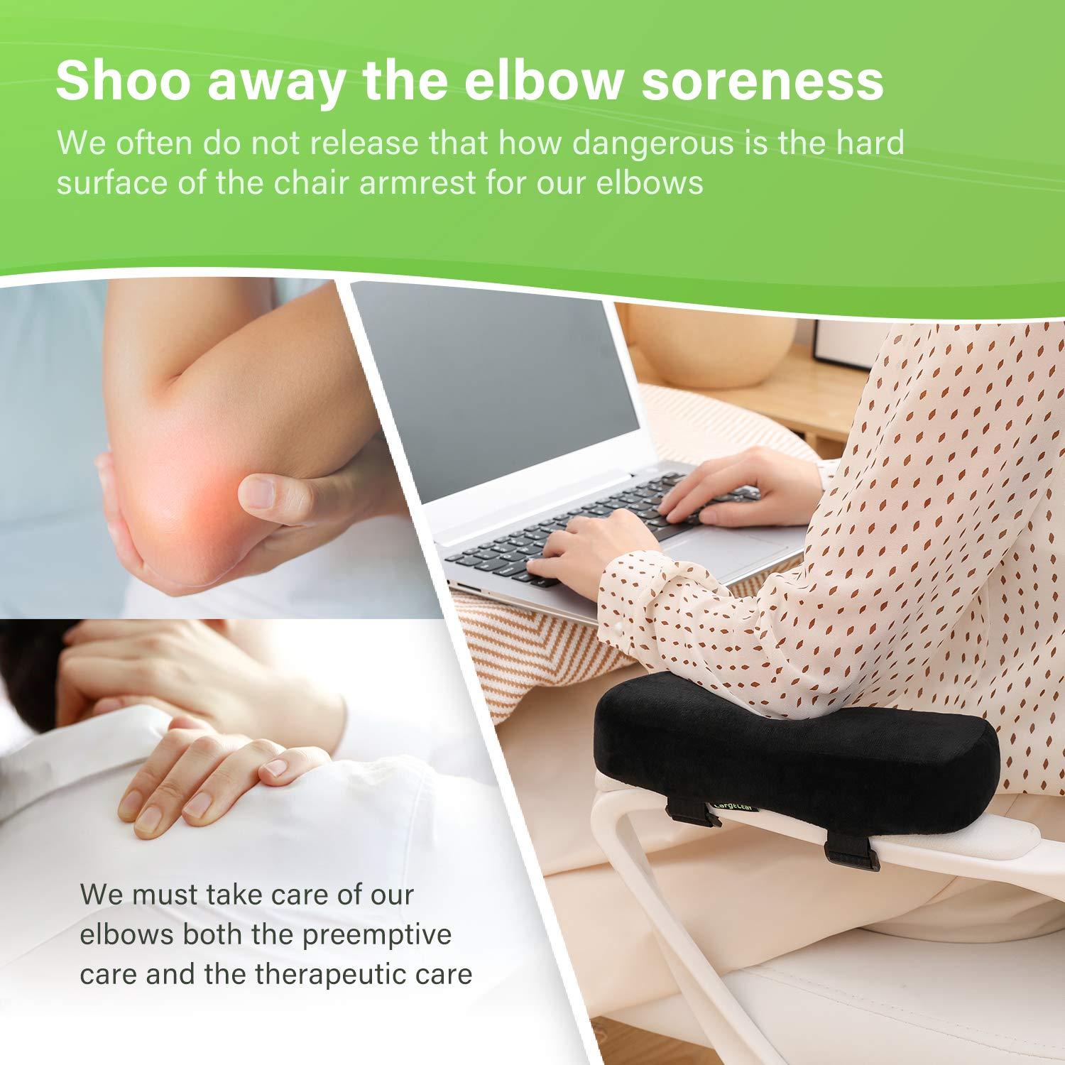 Ghế dày thêm tay vịn ghế bọc khuỷu tay CUỐ