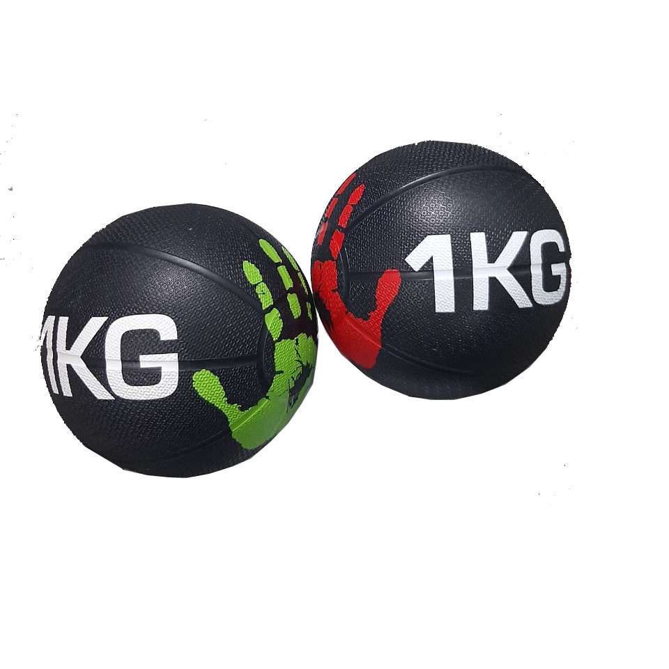 Bóng tạ thể lực (medicine ball) 1kg giao mầu ngẫu nhiên