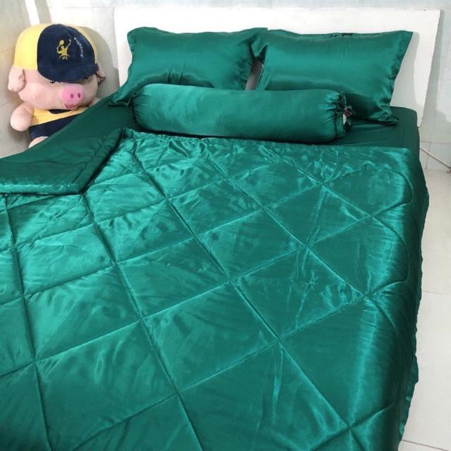 BỘ DRAP GỐI PHI LỤA CAO CẤP JEJUBEDDING