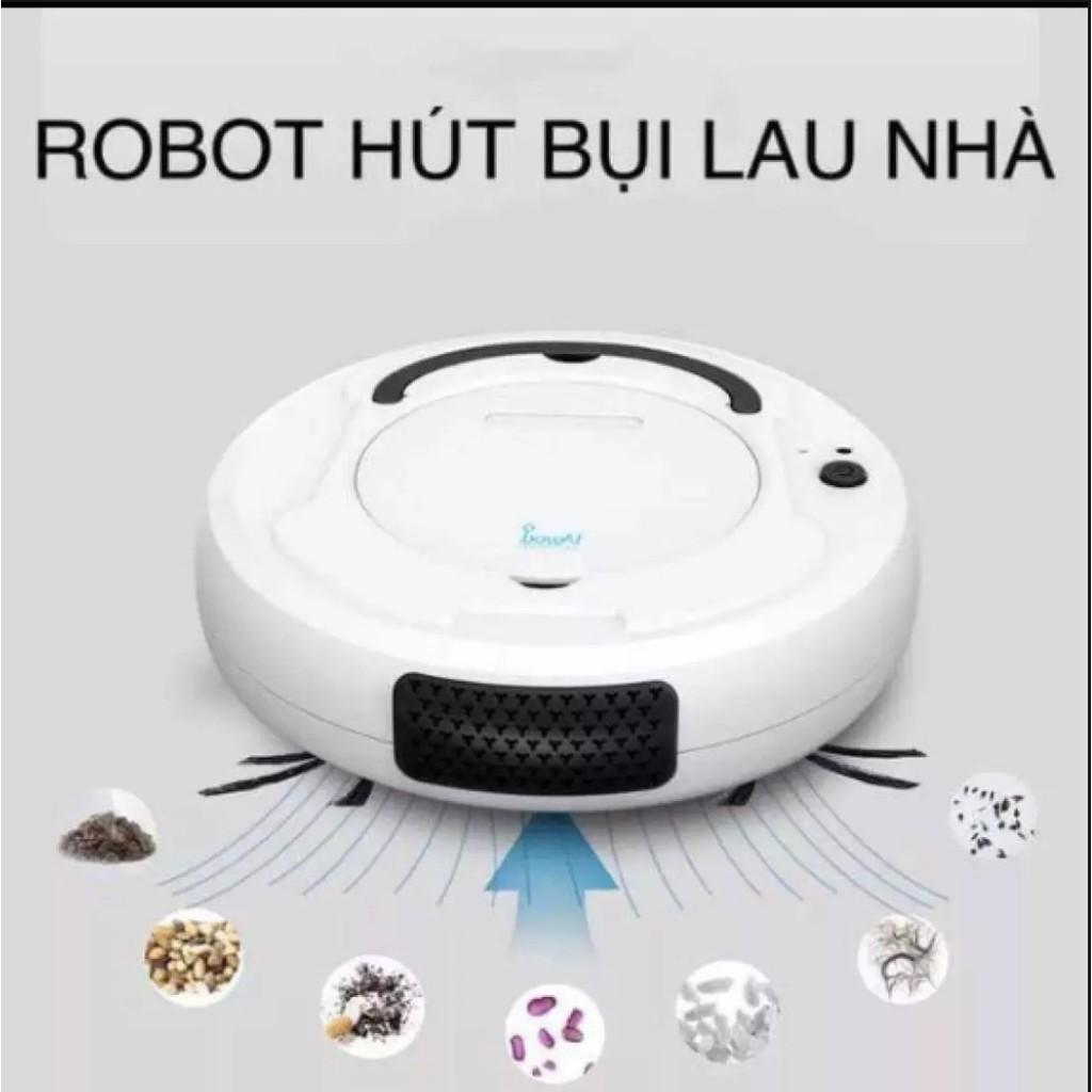 Robot hút bụi Bowai thông minh - Robot lau nhà tự động công nghệ AI 3 trong 1