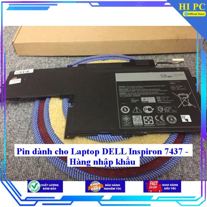 Pin dành cho Laptop DELL Inspiron 7437 - Hàng nhập khẩu