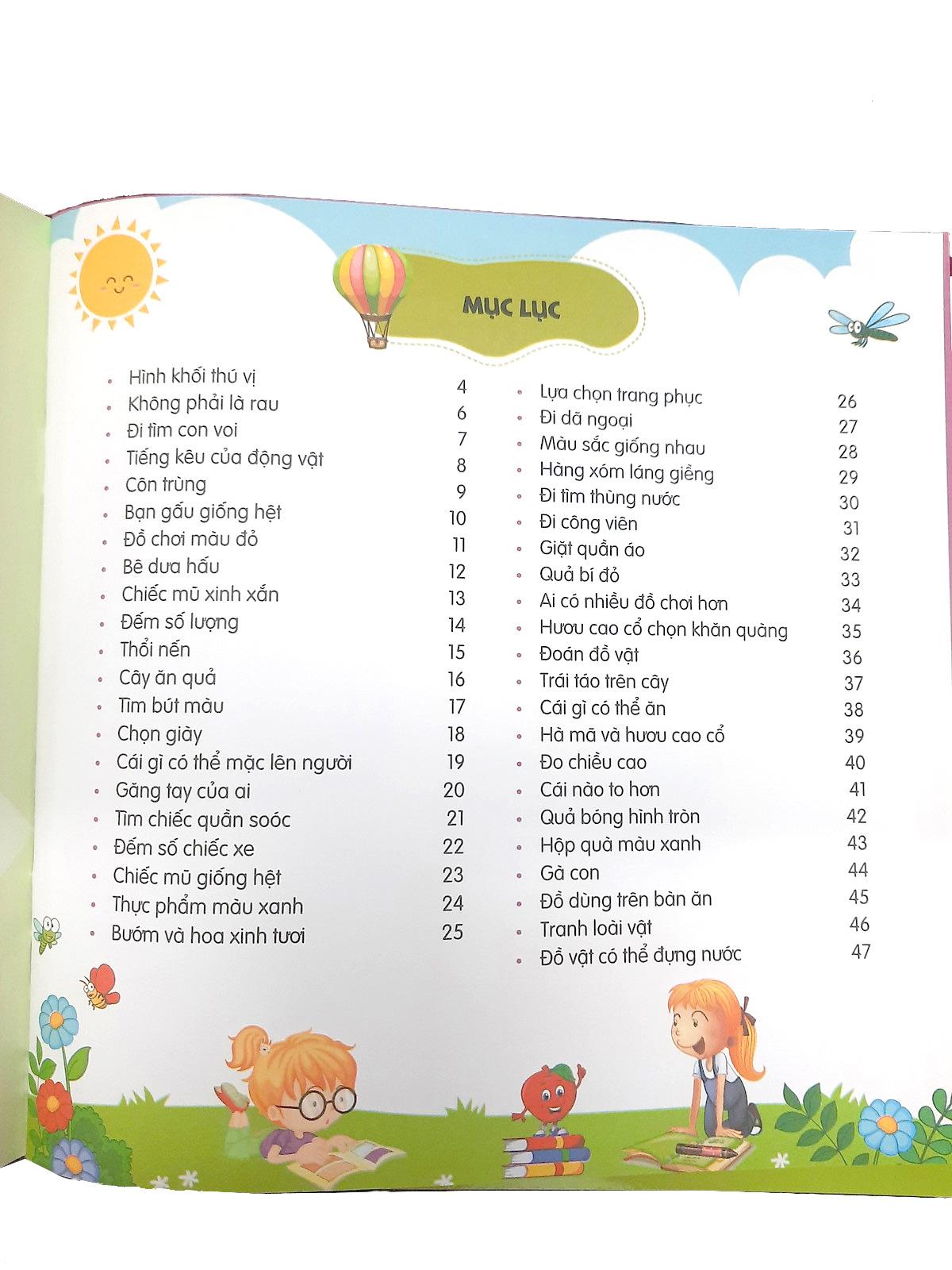 Phát Triển IQ - Bồi Dưỡng Tư Duy Toàn Diện Cho Trẻ - Tập 1