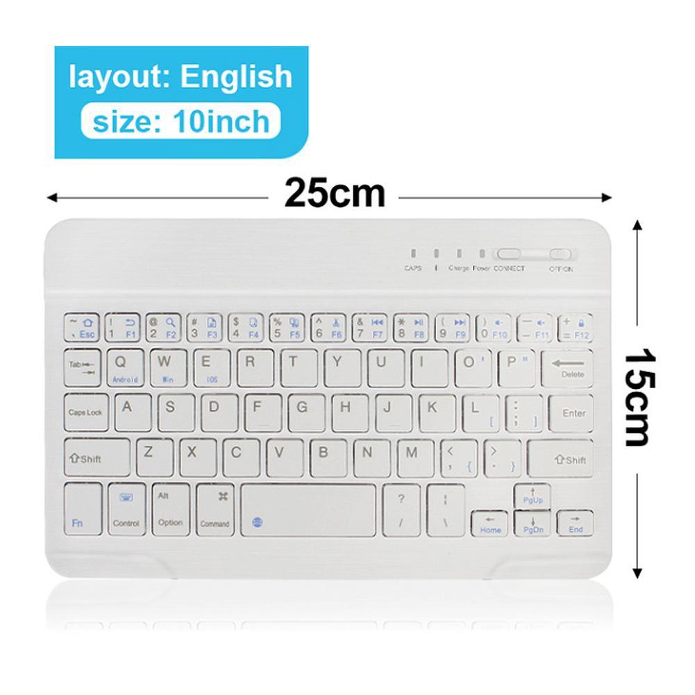 NG Bàn phím không dây Bàn phím Bluetooth Mini Bàn phím có thể sạc lại cho Android IOS Windows ( hàng sẵn