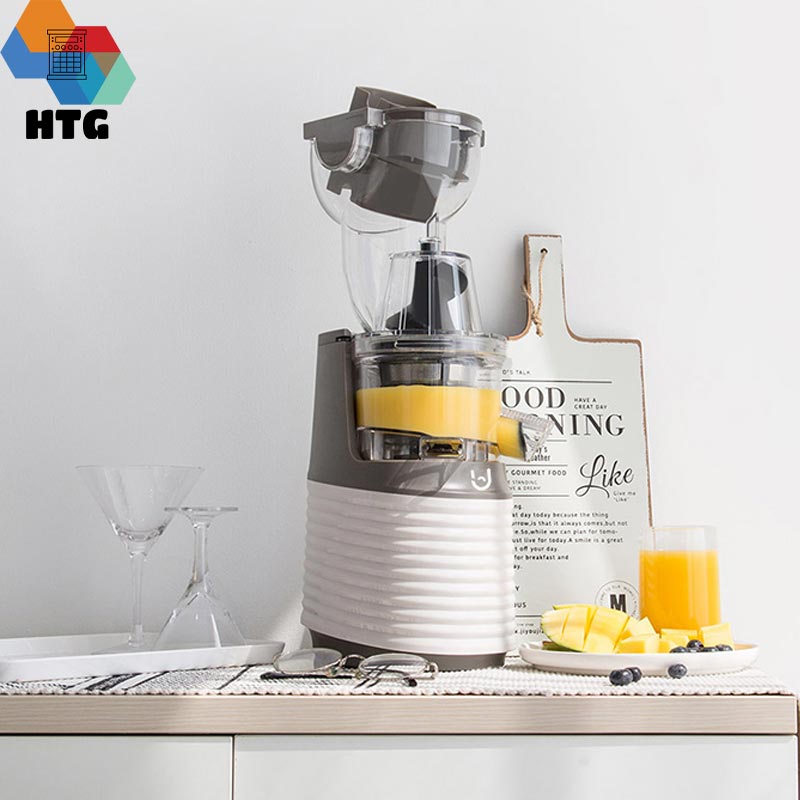 Máy Ép Chậm BUD BJ32 miệng ép lớn, tốc độ chậm 60 vòng/phút, ép rau, củ,quả gia đình, hàng chính hãng