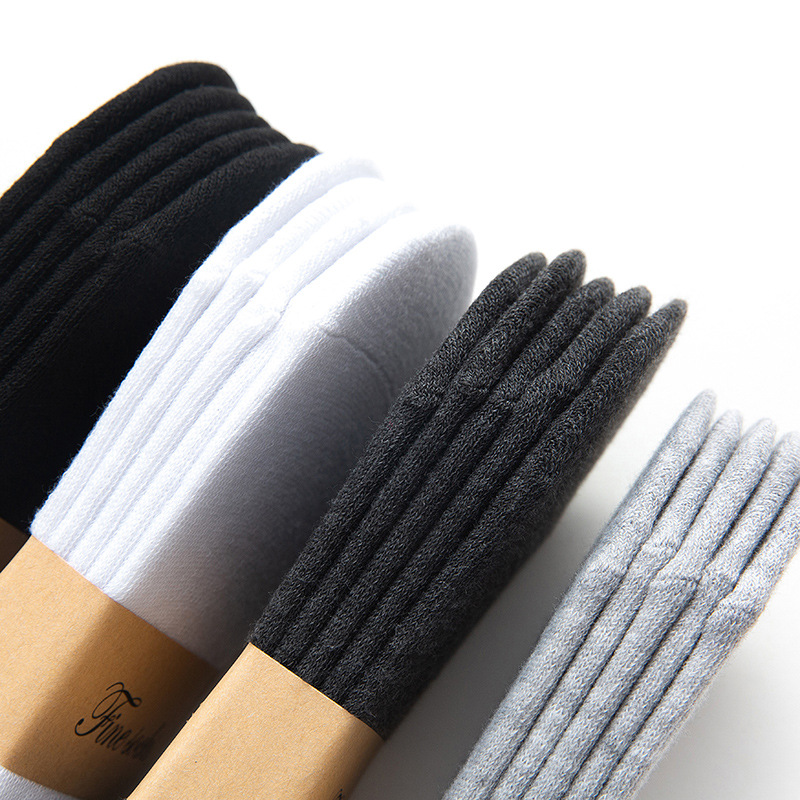 Tất Cổ Ngắn Cotton Nam Nữ Thoáng Khí Thấm Hút Mồ Hôi Chống Tụt PK506