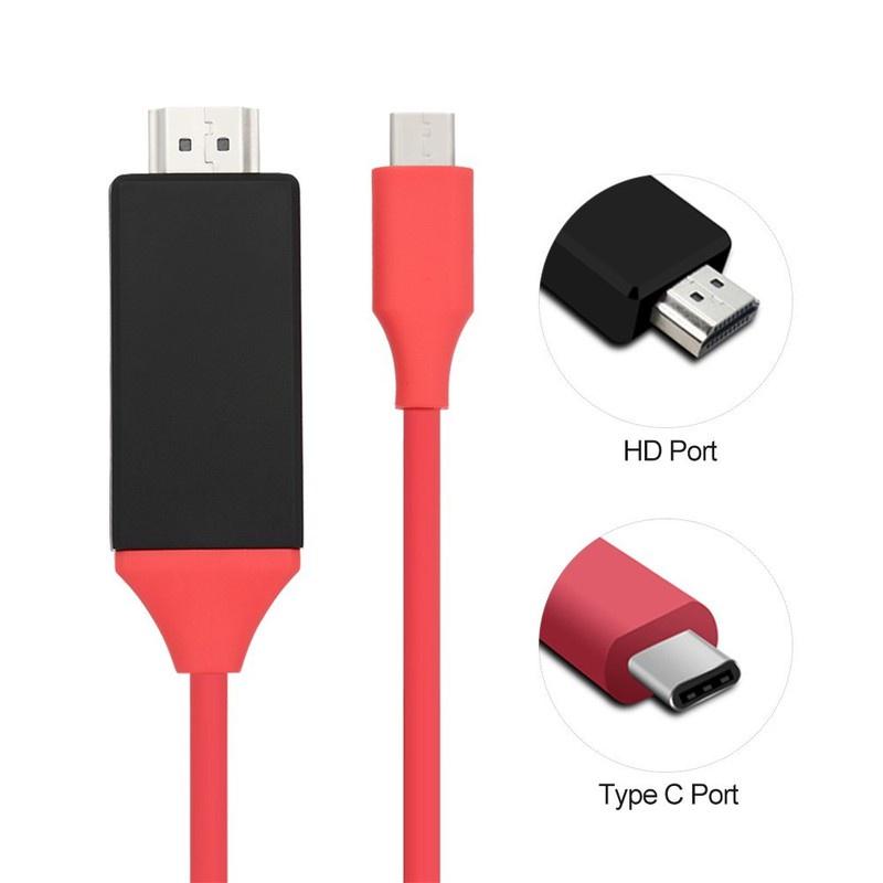 Cáp USB Type-C to HDMI - Cáp chuyển tín hiệu từ cổng Type C sang HDMI cho điện thoại, máy tính