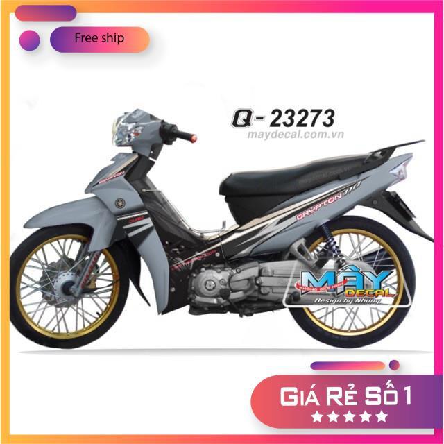 Tem rời Sirius  Crypton xám xi măng