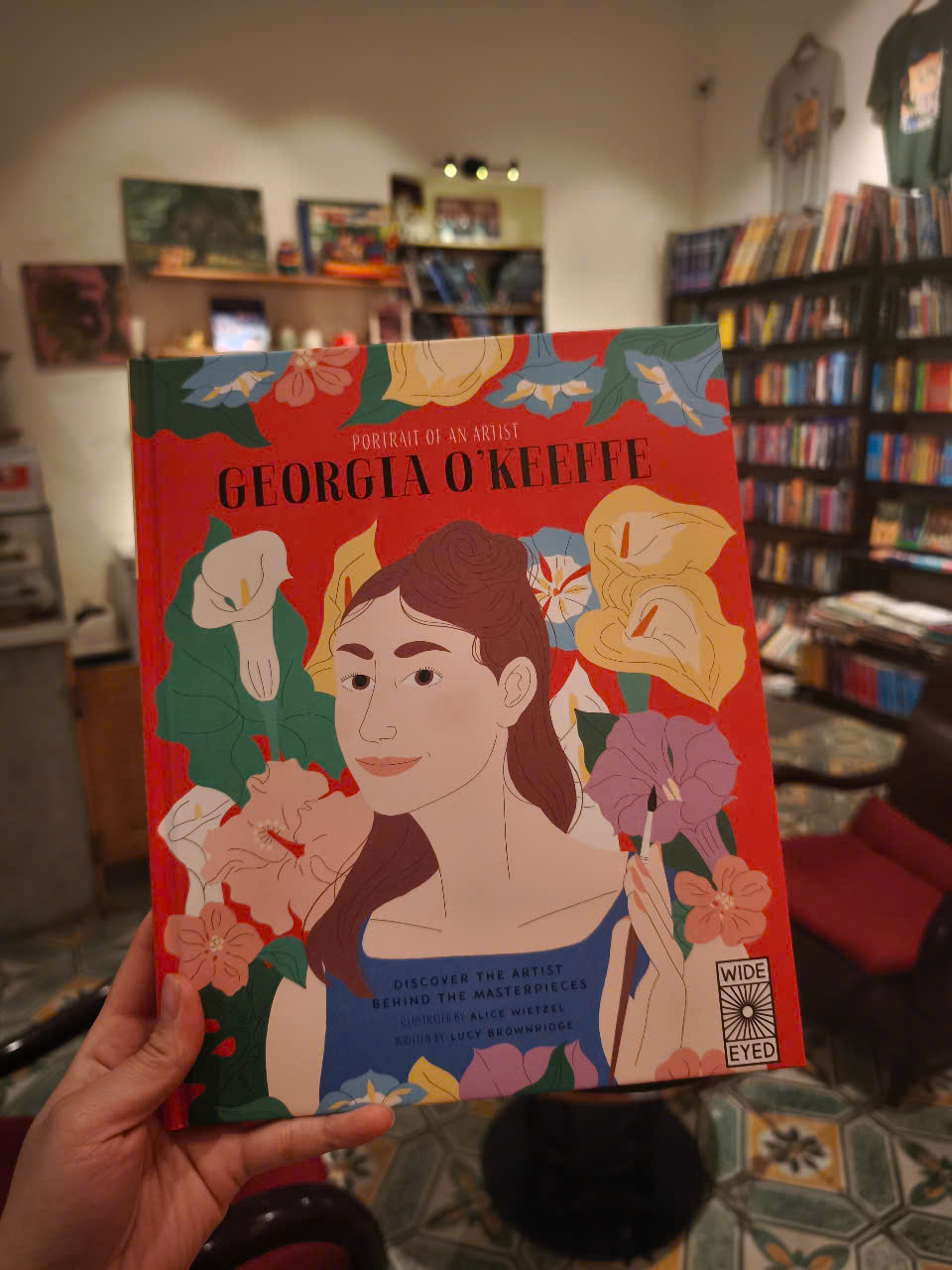 Sách - Portrait of an Artist: Georgia O'Keeffe by Lucy Brownridge - Nonfiction/ Art /Biography in English