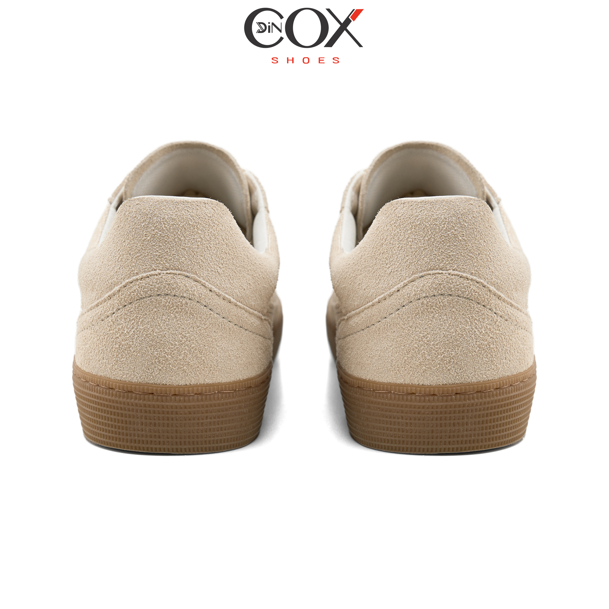Giày Sneaker Vải Canvas Nam DC35 Beige Dincox Shoes