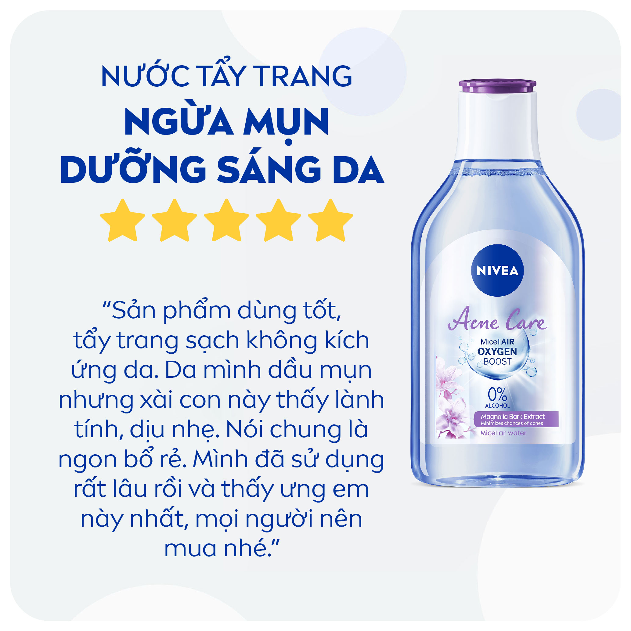 Bộ 2 Nước Tẩy Trang NIVEA Acne Care Cho Da Mụn Sạch Sâu Ngừa Mụn (400 ml) - 80116