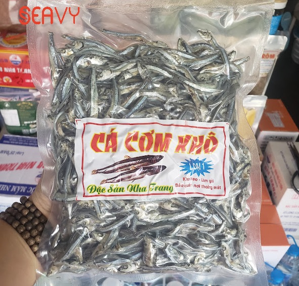 Đặc Sản Nha Trang - Cá Cơm Khô, Khô Cá Cơm Săn, Seavy Gói 500 Gram