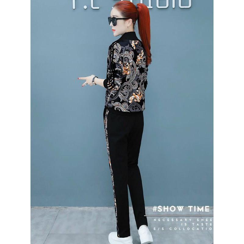 SÉT BỘ THỂ THAO HOẠ TIẾT HOA VĂN