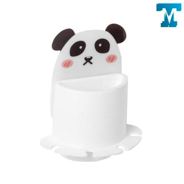 Ly cốc dán tường đựng bàn chải kem đánh răng hình thú dễ thương