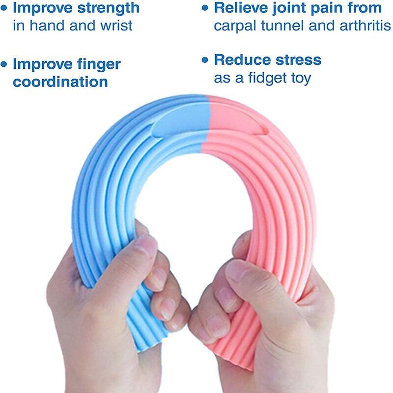 Silicone Torsion Bar Arm Enhancer Hand Exercise Bar Multi-function Bar Rehabilitation Equipment Tendinitis Arm Strength Machine