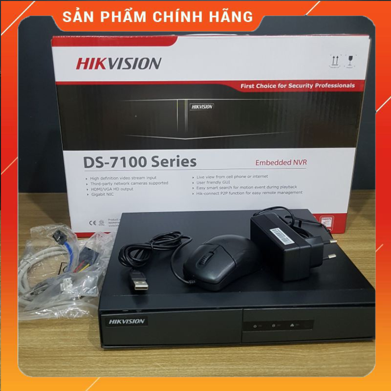 Đầu ghi hình camera IP 8 kênh HIKVISION DS-7108NI-Q1/M - Hàng chính hãng