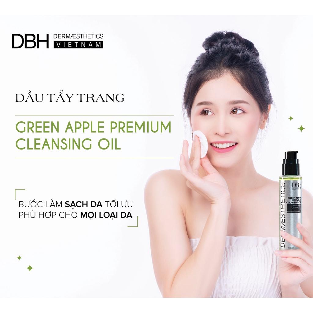 DẦU TẨY TRANG- GREEN APPLE PREMIUM CLEANSING OIL DBH 180ML LÀM SẠCH BỤI BẨN, LỚP MAKEUP