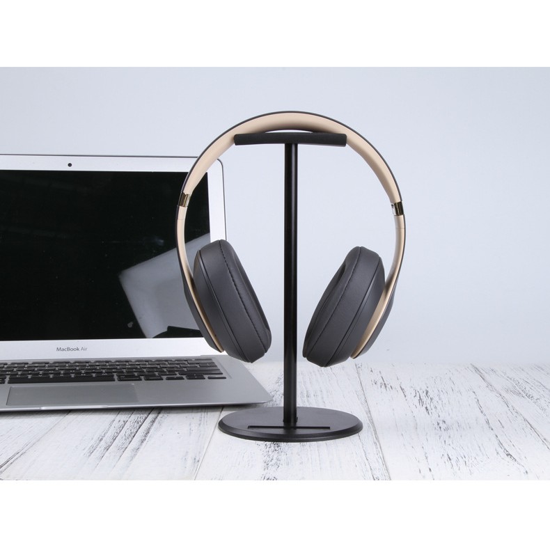 Kệ nhôm để tai nghe kèm giá đỡ điện thoại sành điệu - Headphone  - Hàng chính hãng