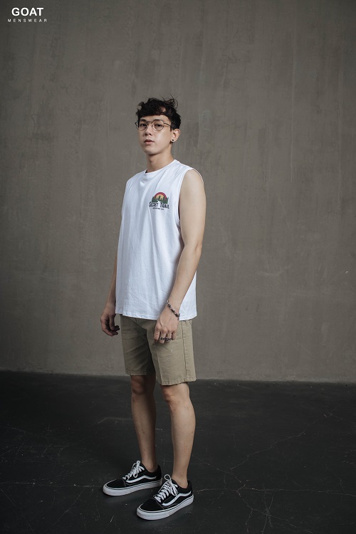 Áo Ba Lỗ In Hình Thể Thao Nam GOAT MENSWEAR