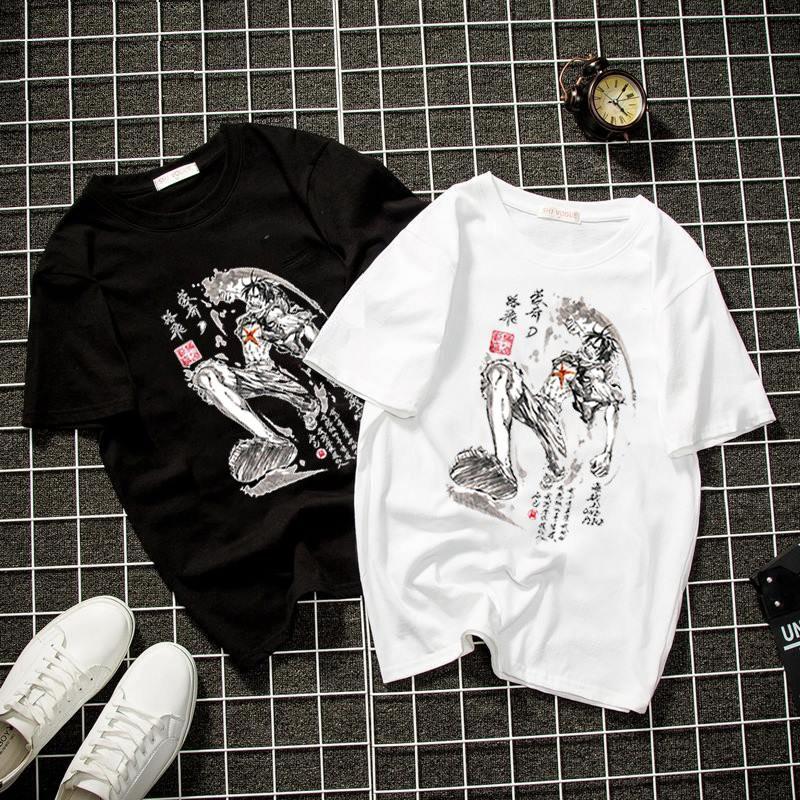 Áo thun unisex form rộng phong cách cá tính vải dày mịn 2019T1416