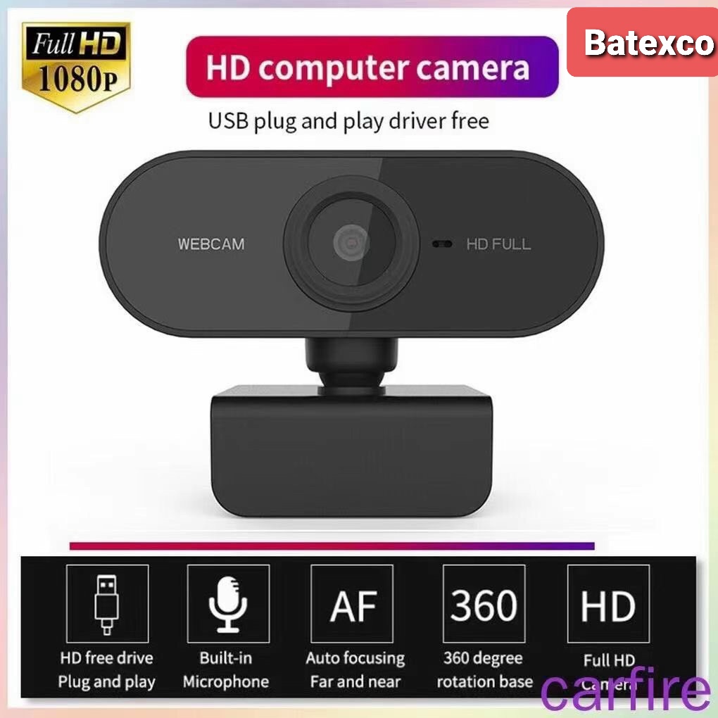 WEBCAM BATEXCO 1080 FULL HD - Hàng chính hãng