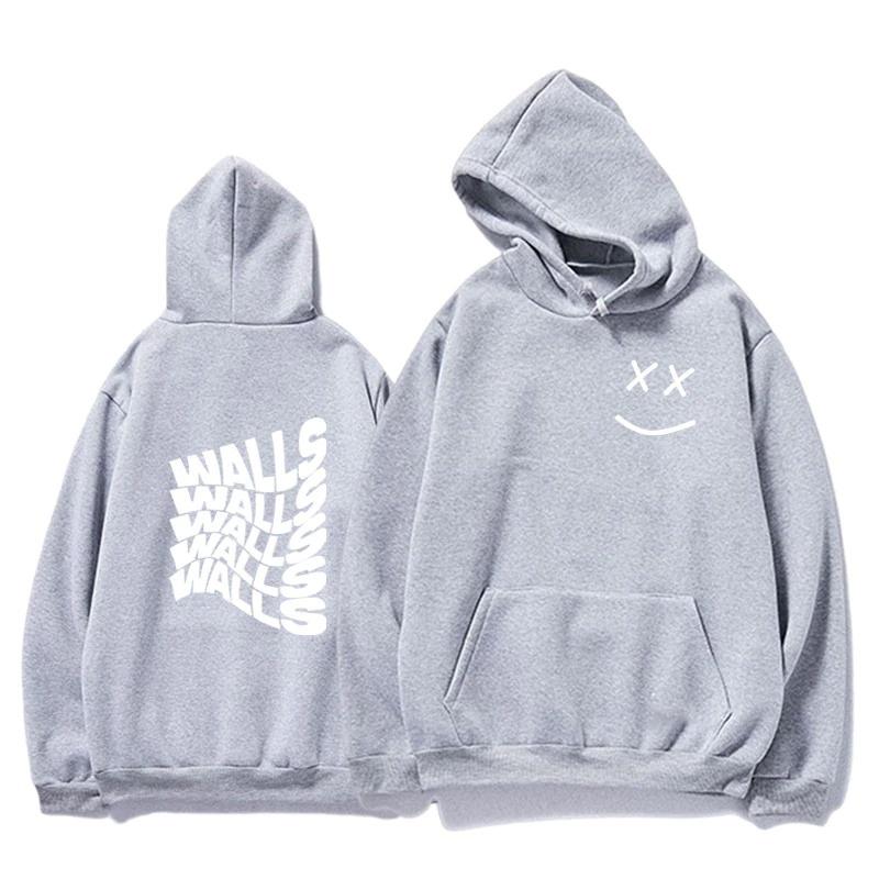 Áo Hoodie nam nữ họa tiết in chữ WALLS