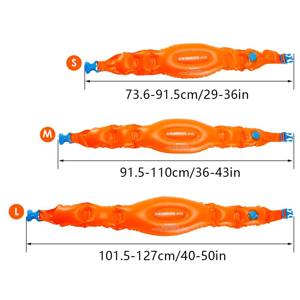 3 Chiếc Bơm Hơi Sức Nổi Dây Bơi Trẻ Em Tập Viện Trợ Điều Chỉnh An Toàn Khóa Dành Cho Trẻ Em Người Lớn Người Mới Bắt Đầu