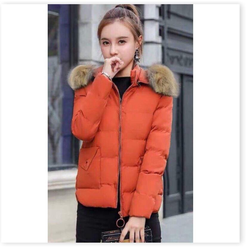 ÁO KHOÁC PHAO LÔNG CÓ NÓN CỰC ẤM