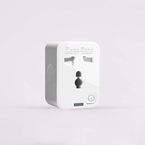 Ổ Cắm Thông Minh 16A - Wifi Rạng Đông 3500W - Chức Năng Hẹn Giờ, Điều Khiển Từ Xa Model: OC.01.WF