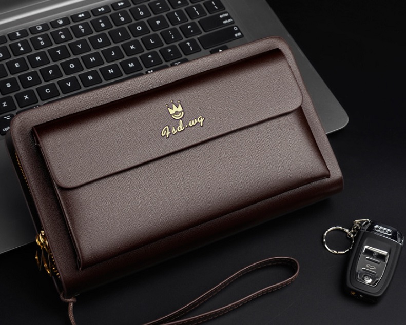 Túi Clutch nam dáng công sở FSD.WG da bò 0035