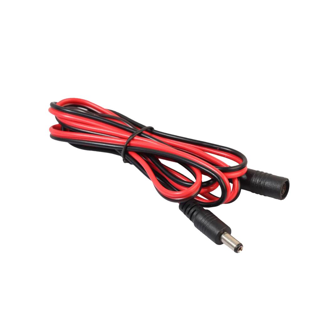 5.5mm x 2.1mm Male to Female DC Power Extension Cable for Monitor Power
