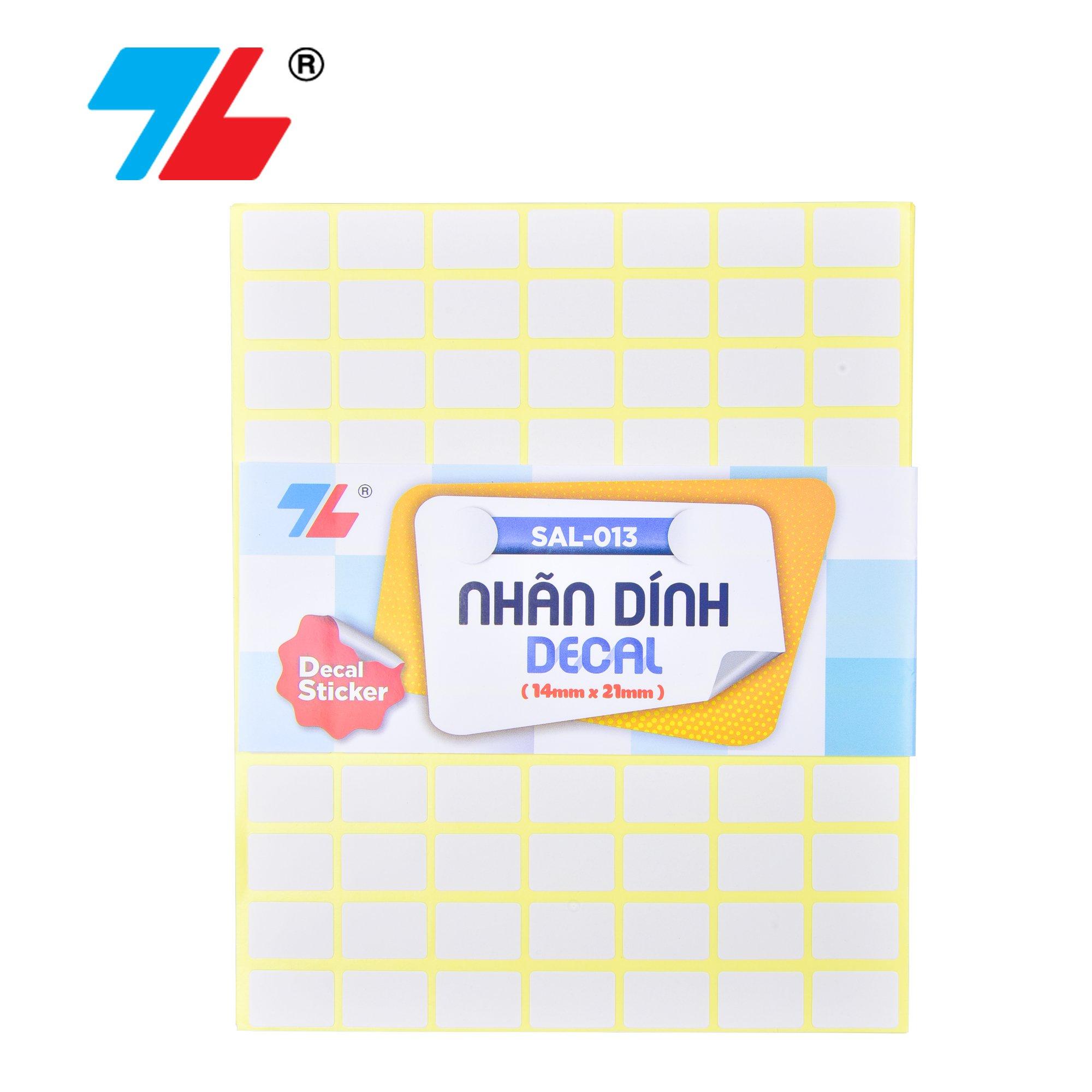 Combo 10 Nhãn dính decal