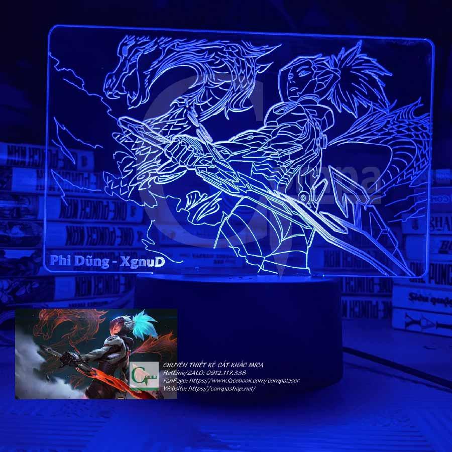 Đèn Ngủ Liên Minh Huyền Thoại Akali KDA Type 03 GLOL0403 16 MÀU TUỲ CHỈNH