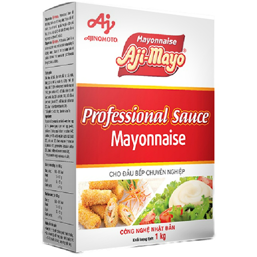 Xốt Mayonnaise Aji-mayo Professional Sauce 1kg/ hộp