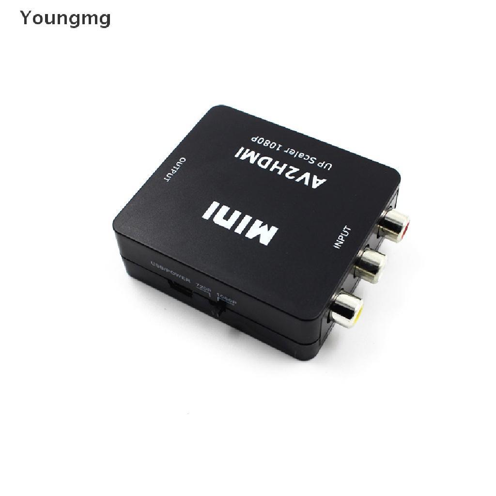 Bộ Chuyển Đổi Mini RCA AV Sang HDMI AV 2 HDMI 1080P Chuyên Dụng