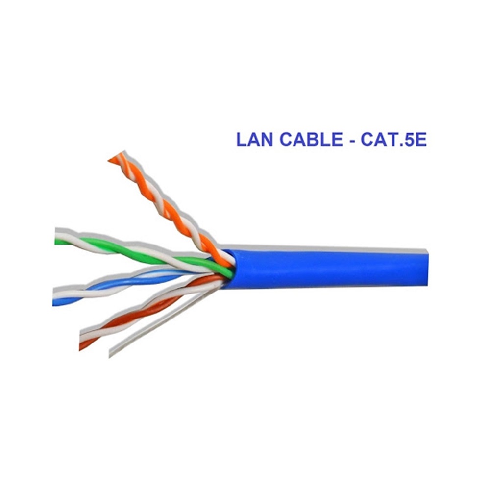 Dây cáp mạng LAN đúc sẵn 2 đầu Cat5E UTP Kingmaster - Hàng chính hãng