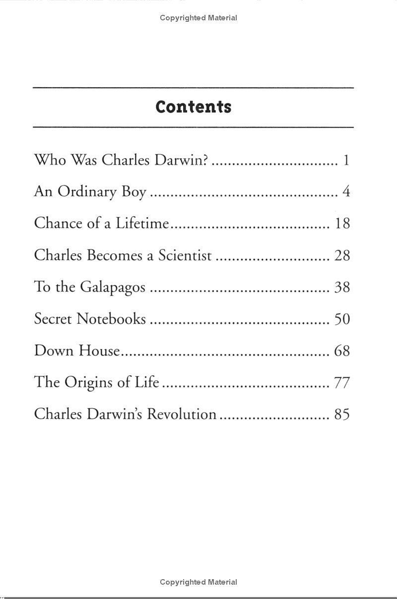 Sách ngoại văn: Who Was Charles Darwin?