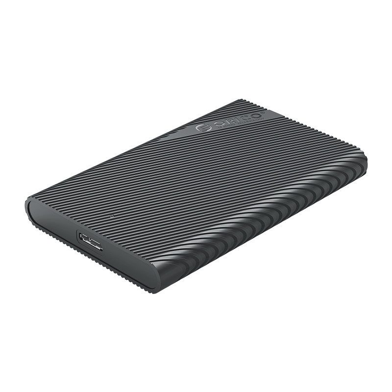 Hộp ổ cứng ORICO 2521U3-BK 2.5" SSD/HDD SATA 3 USB 3.0- Hàng Chính Hãng