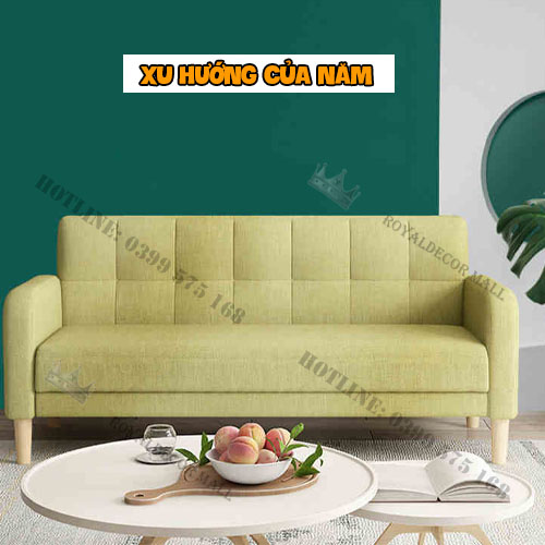 Ghế Sofa Giường Phòng Khách, Sofa Giường Thông Minh Gấp Gọn Chất Liệu Bọt Biển Cao Cấp - A02