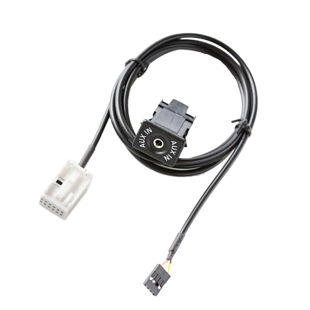 Car Audio AUX USB Switch Cable For RCD510 RCD310 VW Golf/GTI/R MK5 MK6