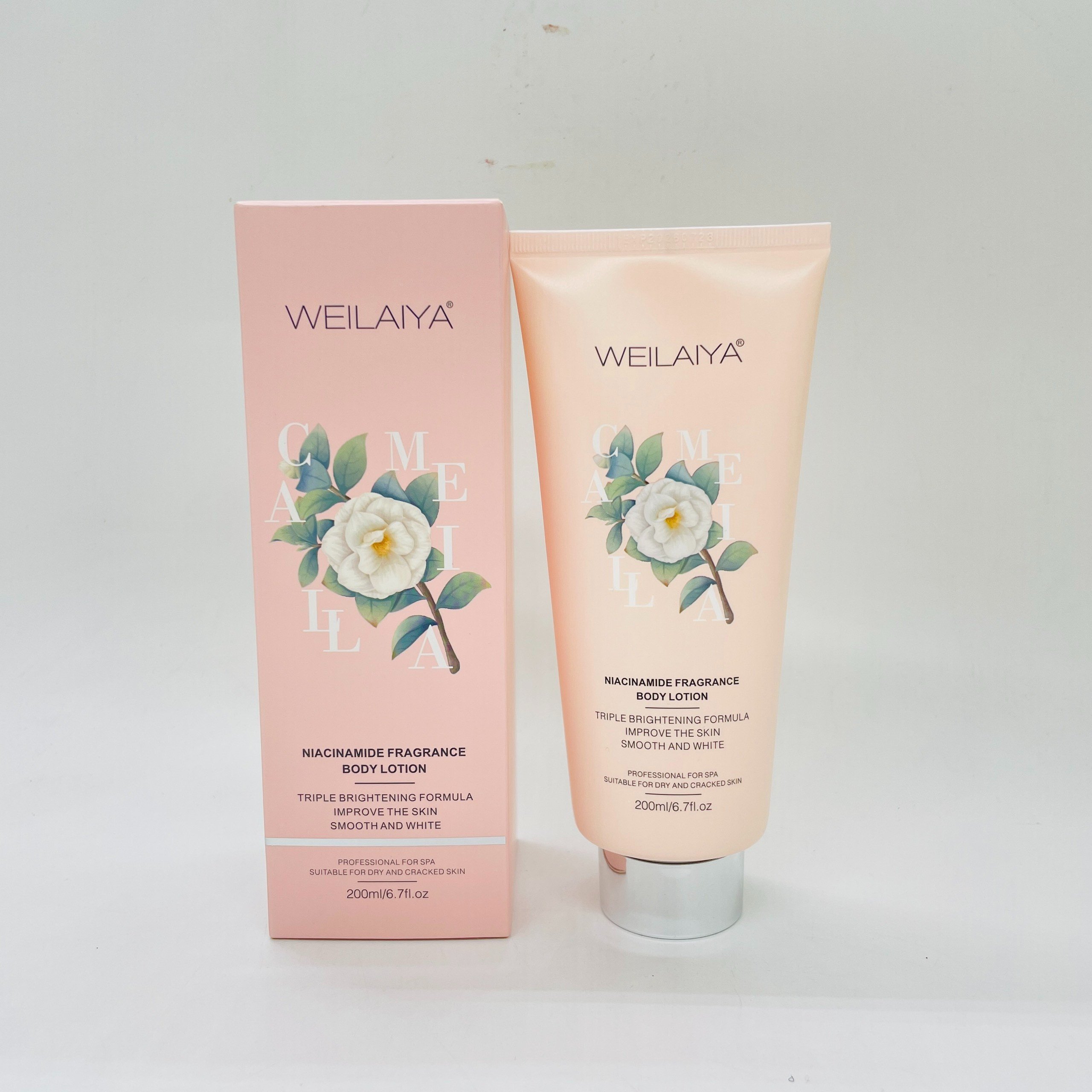 Serum Dưỡng Thể Trắng Da Hoa Trà Weilaiya 200g - Body lotion hương nước hoa