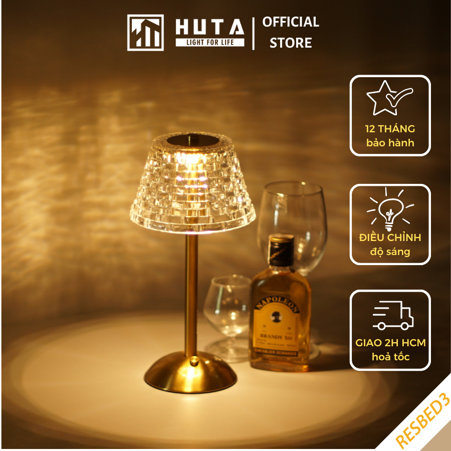 Đèn Led Quầy Bar HUTA Light For Life RESBED3 Cảm Ứng Tích Điện, Điều Chỉnh Ánh Sáng Vàng