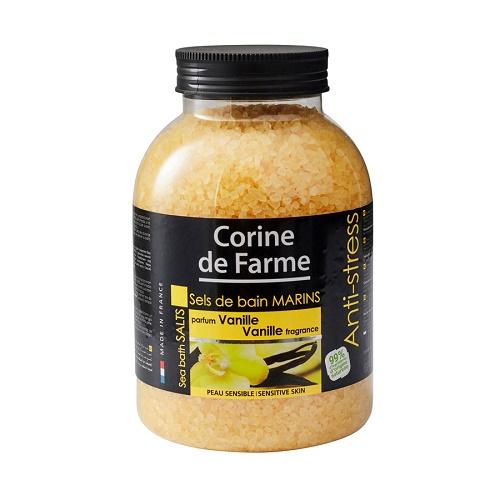 [ Tặng tây da chết Cafe ] Muối tắm thư giãn tẩy tế bào chết Corine de Farm 1.3Kg