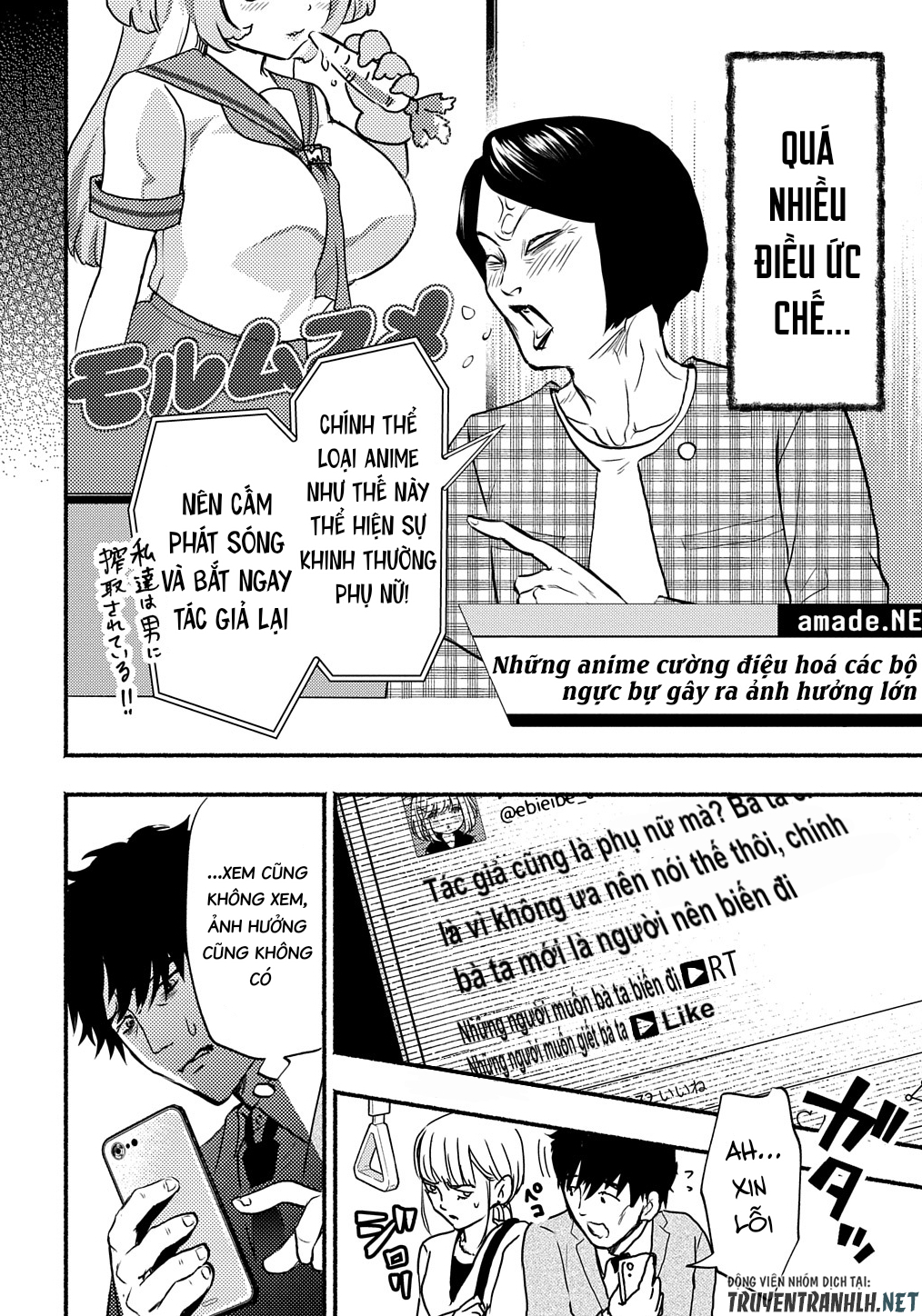 nếu ở thế giới mà dù có làm gì cũng không bị kết tội, bạn sẽ làm gì? chapter 1 16