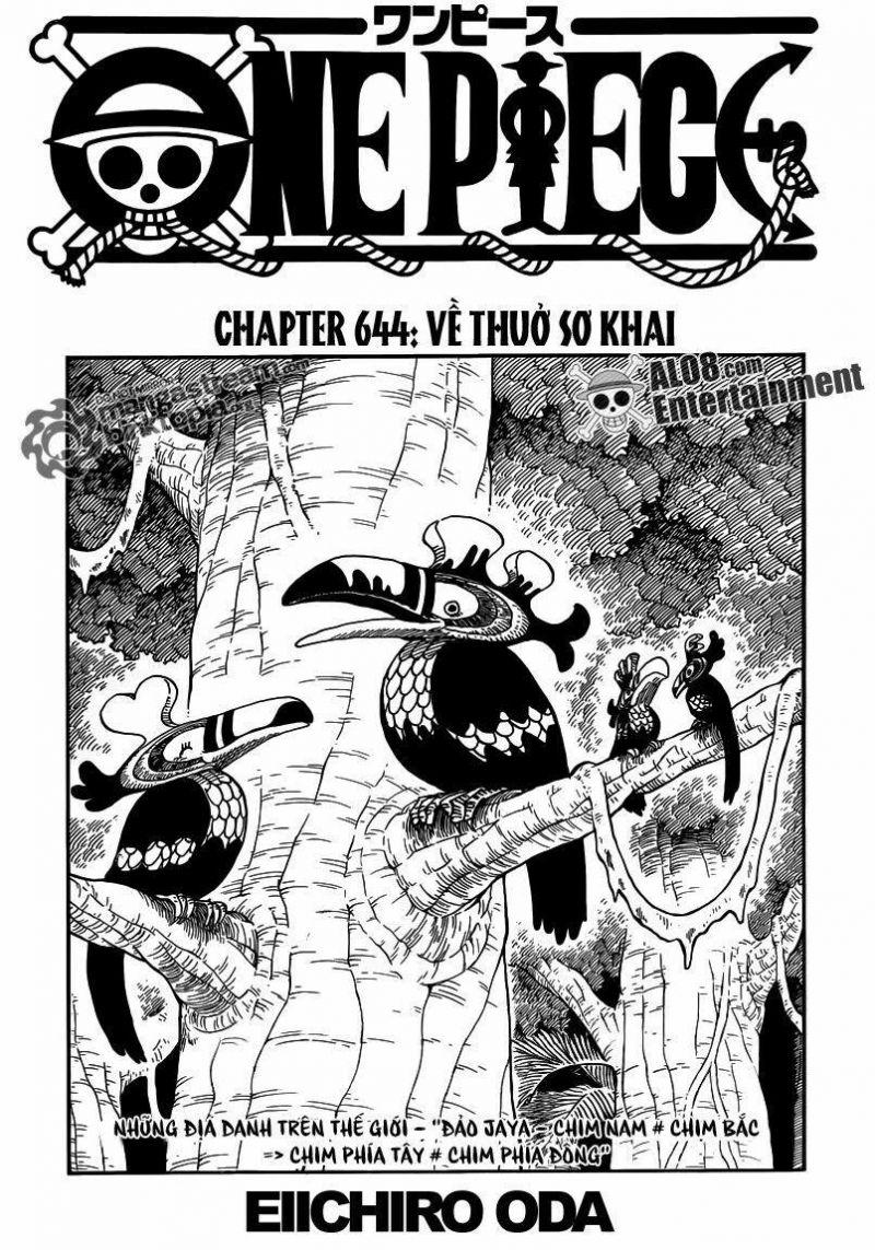 đảo hải tặc - one piece chapter 644 1