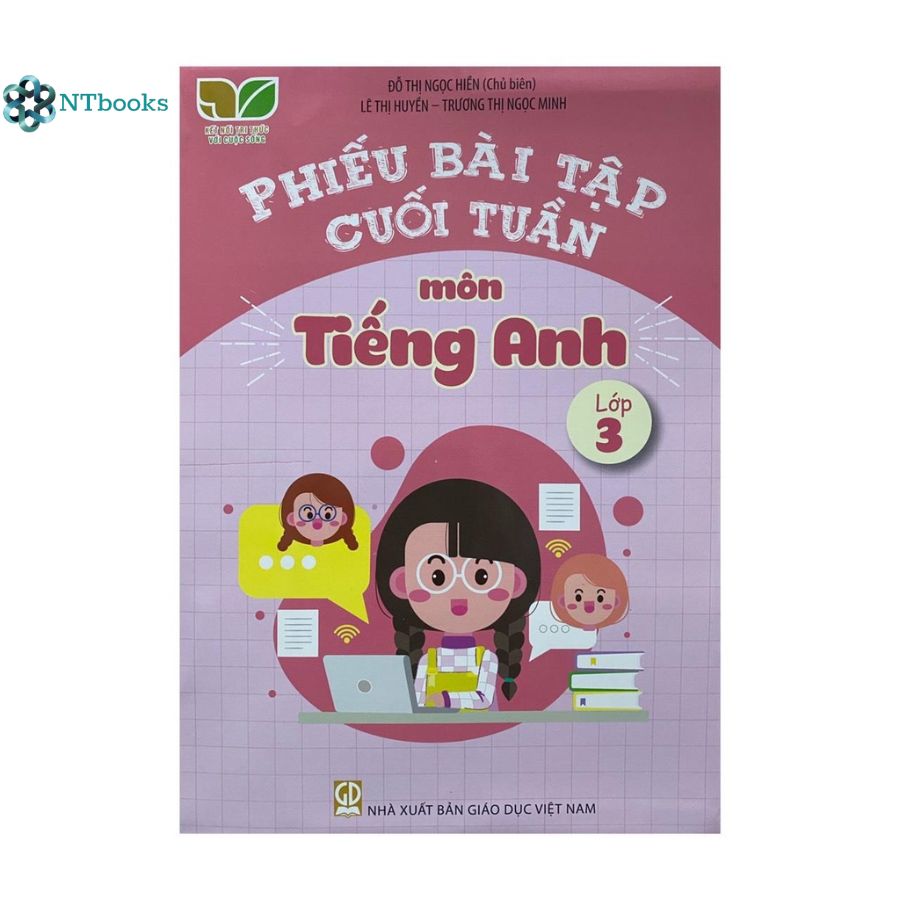 Sách Phiếu bài tập cuối tuần Tiếng Anh Lớp 3 - Kết Nối Tri Thức