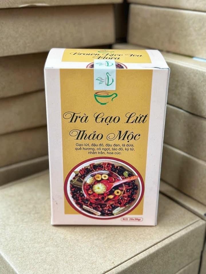 TRÀ GẠO LỨT THẢO MỘC HỘP 500G