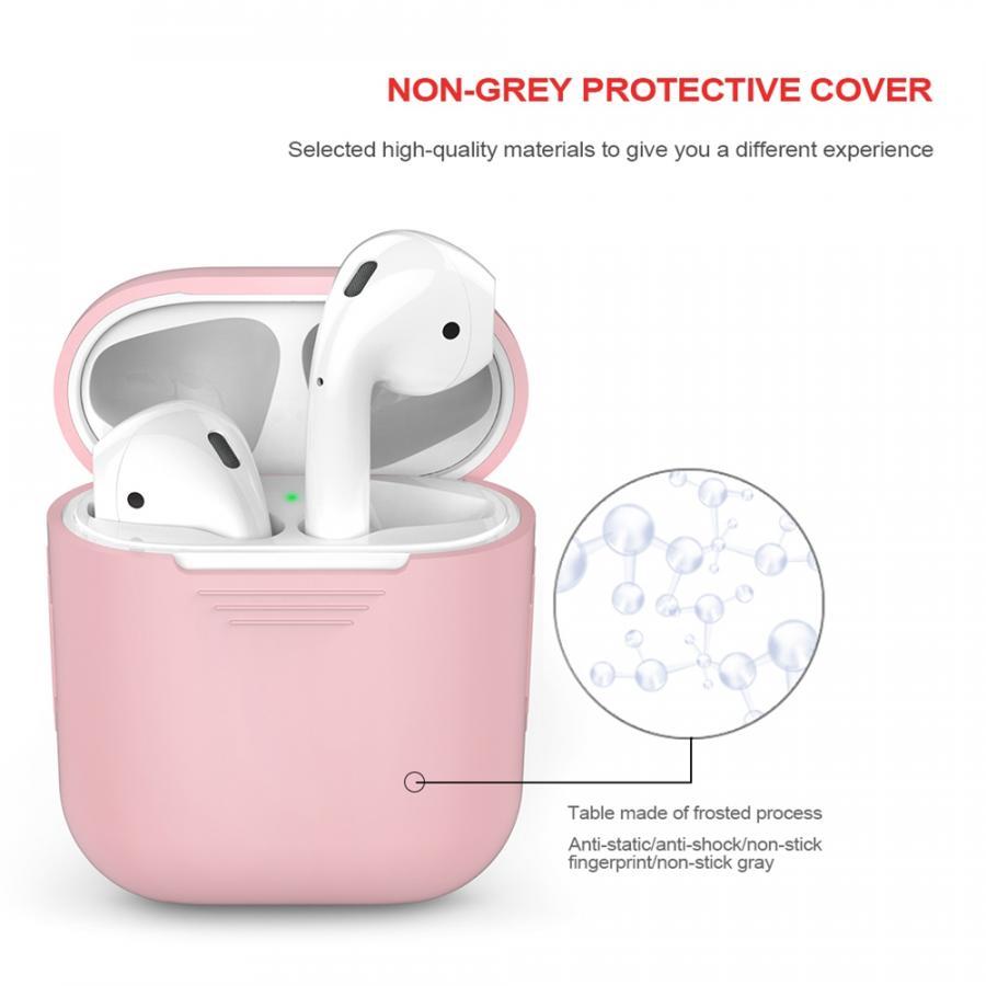 Bao case silicon cho tai nghe Apple Airpods / Earpods - Hàng nhập khẩu