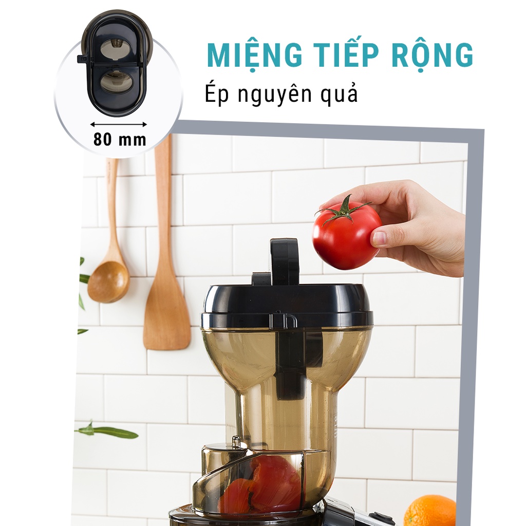 Máy ép chậm trái cây rau của quả Fellia S265 - Hàng chính hãng