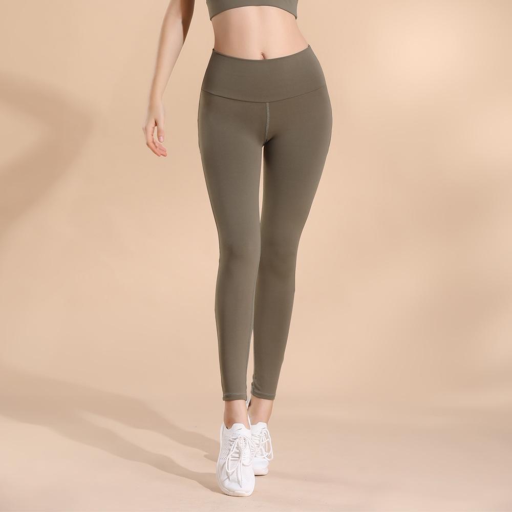 Quần Tập Yoga Thể Dục Nữ Quần Legging Tập Yoga Gym Quần Legging Co Giãn Thoáng Thể Thao Femme Năng Lượng Liền Mạch Quần Legging Thể Thao Quần Váy